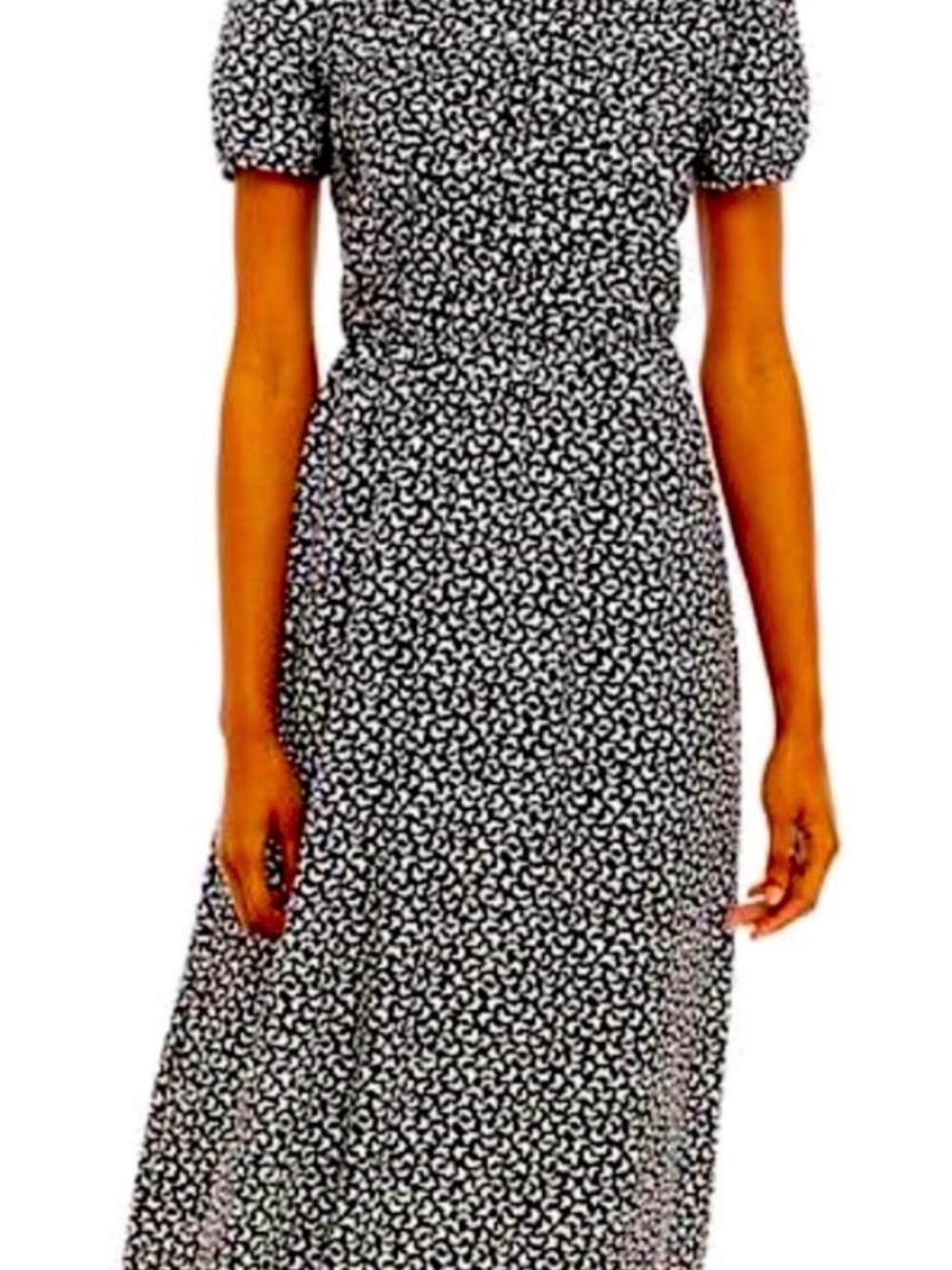 MICHAEL Michael Kors Black and White Butterfly 🦋 Printed Maxi Dress